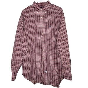 Ralph Lauren Men’s Heavyweight Button-Down Shirt Size XL‎ 100% Cotton Casual
